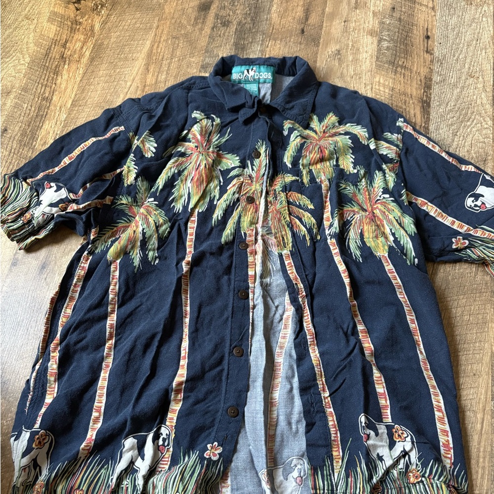Big Dogs Blue shirt